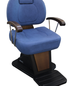 Wooden Hands Blue Chair