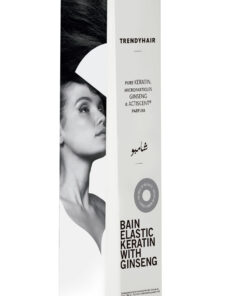 Trendy Hair Bain Keratin & Ginseng Shampoo - 300ML