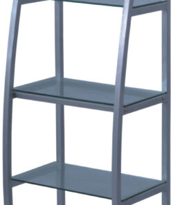 display stand silver small 5 shelves
