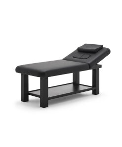 Wooden bed -dark brown